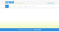 Desktop Screenshot of icnsinc.com